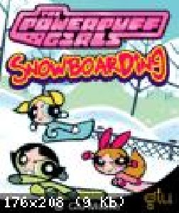 Powerpuff Girls Snowboard RUS 240x320
