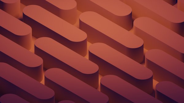 Оранжевый геометрический узор