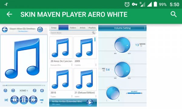 SKIN MAVEN PLAYER AERO WHITE