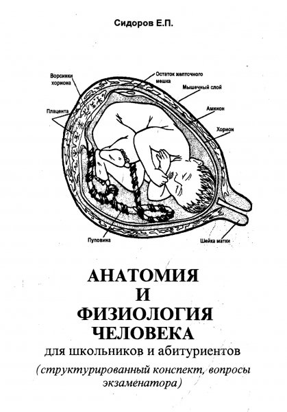 Sidorov V E Anatomia i fiziologia cheloveka