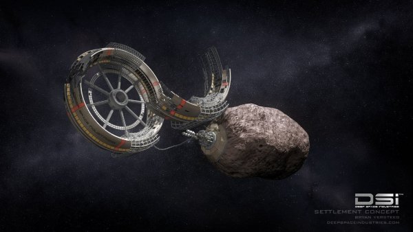 Deep Space Industries harvester