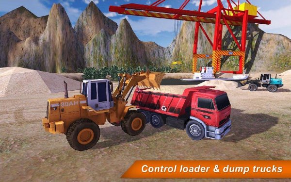 Loader Dump Truck Hill SIM 2 v1.1 [Мод много