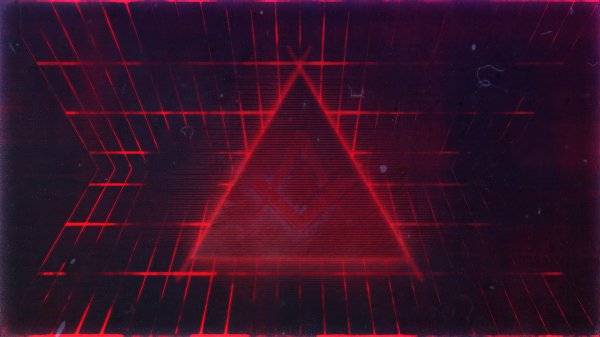 Geometry-red-triangle-4k-yz