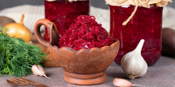 Салат "Алёнка" из свёклы - на зиму