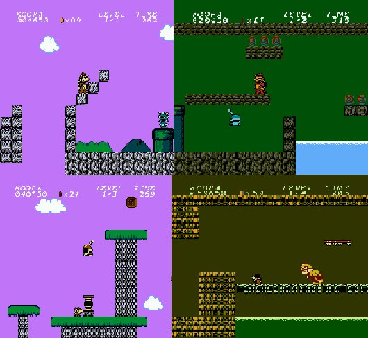 Bowser vs Wario by Icegoom (SMB1 Hack)