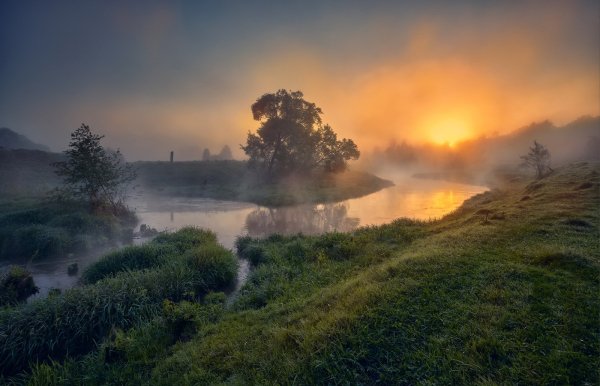 утро, р.Большой Киржач