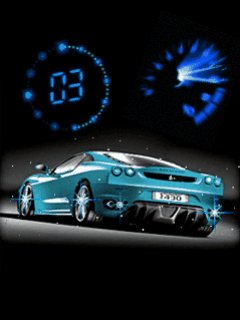 Car ferrari спидометр секундомер