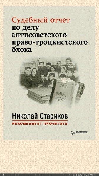 Н.Стариков. Судебный отчет по делу антисоветского