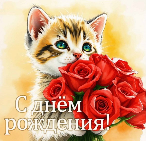 С днём рождения!
