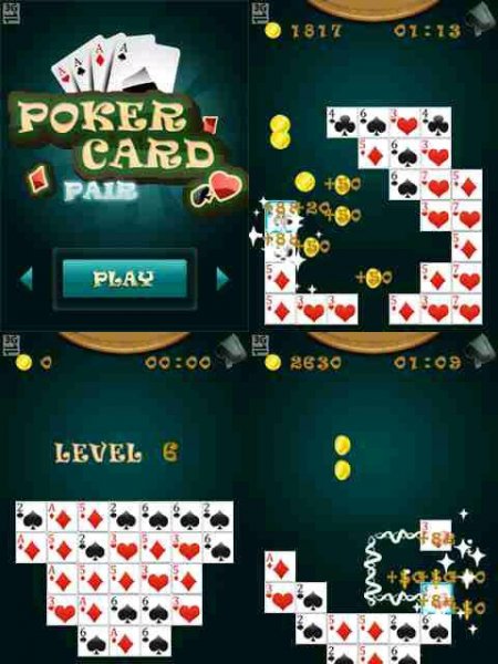 Poker Card Pair Motorola 240x320 E1000