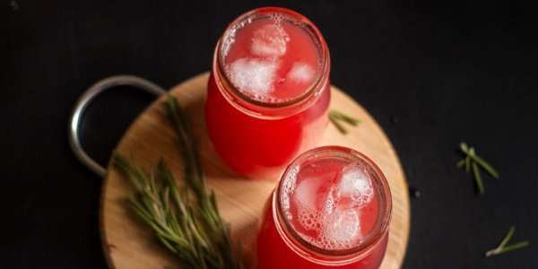 Алкогольный арбузный лимонад