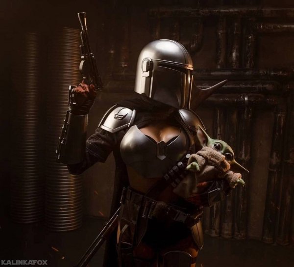 Официальный кадр из 3 сезона "Мандалорца" (2023)