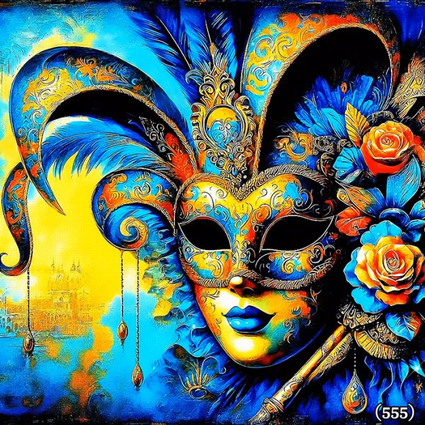 Венецианская-маска