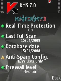Kaspersky Mobile v.9.0