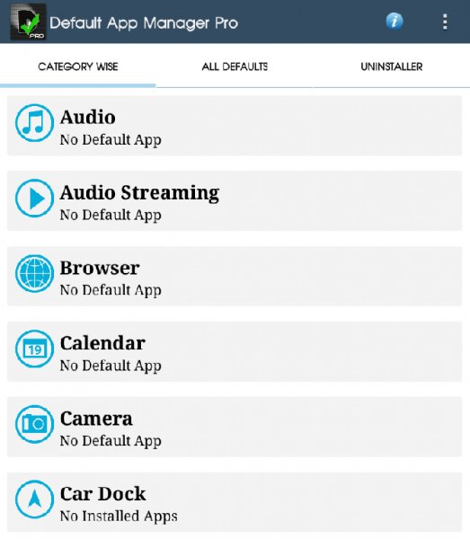 Default App Manager Pro 1.0.2