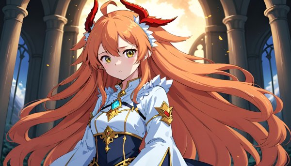 Девушка аниме,фэнтези.07