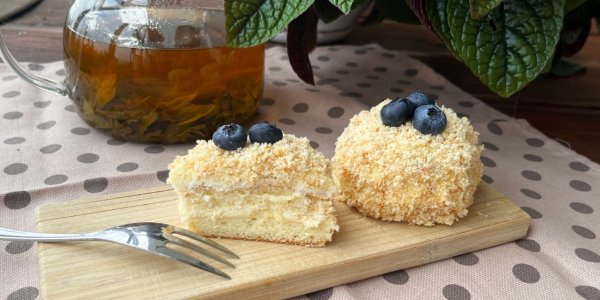 Пирожное "Ёжики"