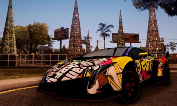 Lamborghini LP750-4 Veneno Stikers