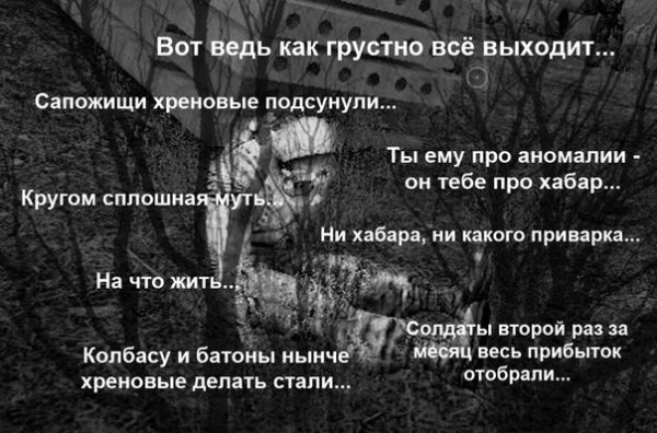 Проблемы сталкера