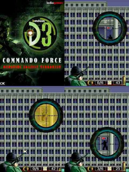 D3 Commando Force 240x320 X2-00