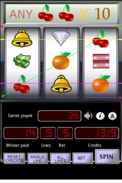 Multi Betline Slot Machine