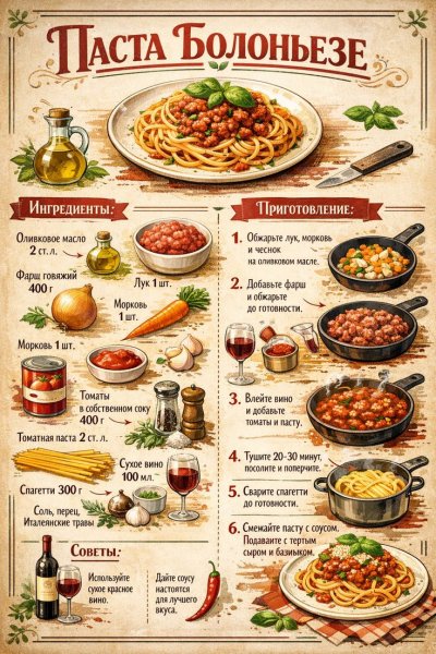 Паста "Болоньезе"