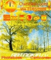 Animated-Snowfall-Nokia-Theme