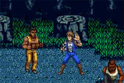 Double Dragon Advance. Billy Lee &amp; Nunchucks