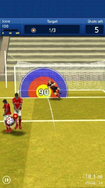 Finger soccer Football kick v1.0 [Мод много д