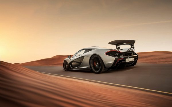 mclaren p1 supercar skorost pustynya 3840x2400