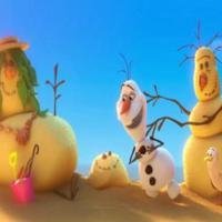 Puzzle Olaf En La Arena