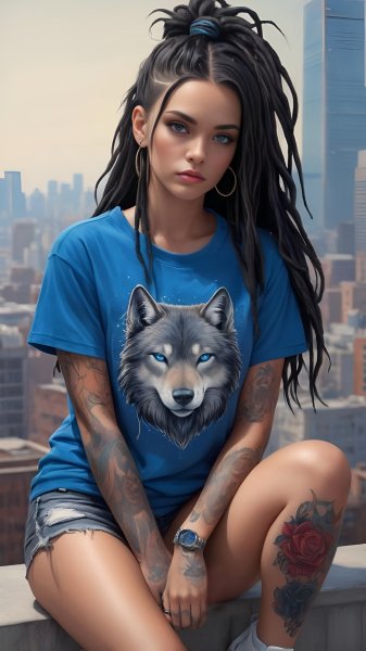 Girl-in-t-shirt-with-wolf-201025