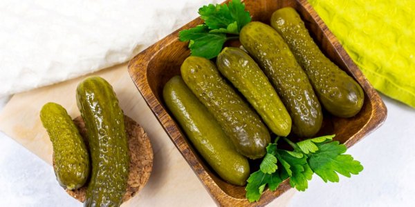 Маринованные огурцы с дижонской горчицей - на зиму