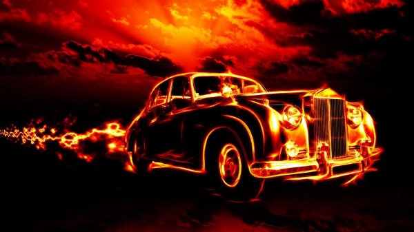 avtomobil-fire-wallpaper-1366x768