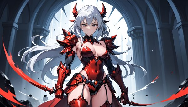 Девушка,фэнтези,аниме.07