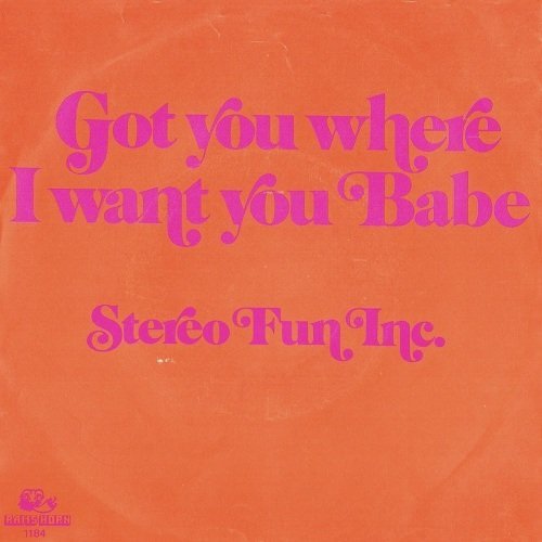 Stereo Fun Inc. - Got You Where I Want You Babe