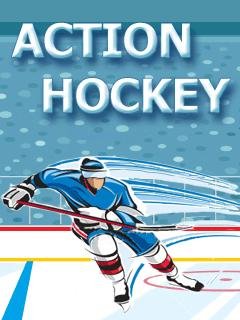 action ice hockey