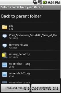 droidcomicviewer by gold ray in 05102009