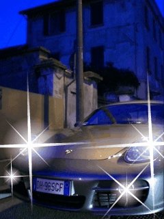 Turbo car фары анимация