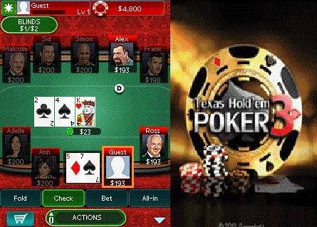 Texas Holdem Poker 3 240x320