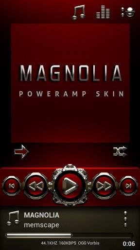 Poweramp Skin Magnolia