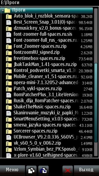 Programs Nokia 5228 s60v5
