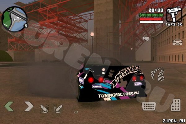 GTA SA мод Дрифт