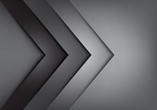 Gray-geometry-arrow-shadows-gradient