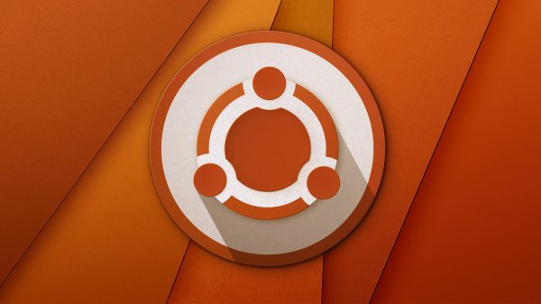 Orange-logo-ubuntu-shadow-graphic
