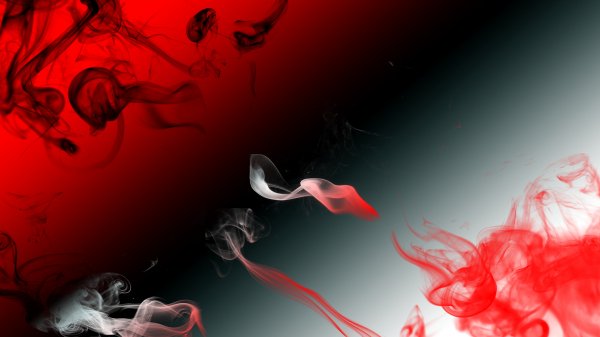 Red-smoke-digital-art-4k-mk