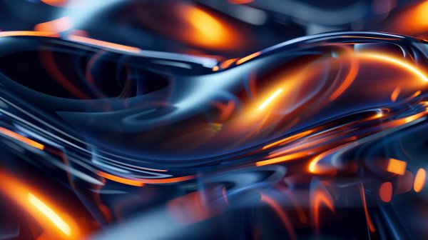Orange-blue-waves-smoothness-light