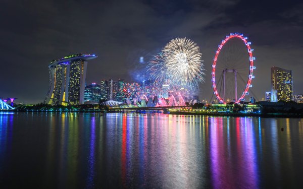 Fireworks on New Year's 16