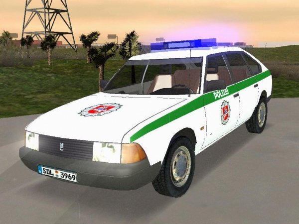 AZLK 2141 Deutsche Polizei