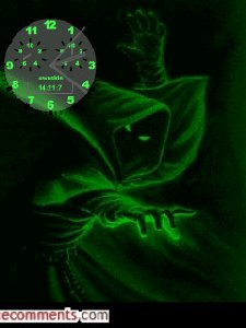 Green fan